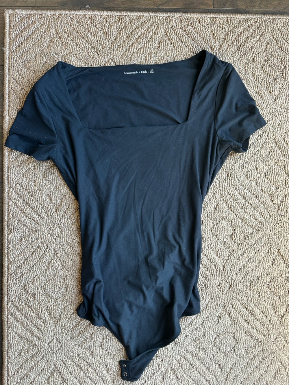 Abercrombie Square Top Thong Bodysuit Small Tall